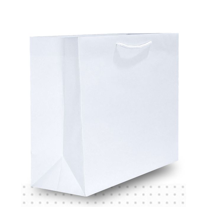 LARGE Matte White Lux 50/ctn 330x405x120
